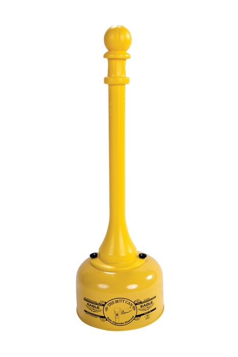 2 Gal Yellow Metal and Poly Butt Can | 1202 | Eagle