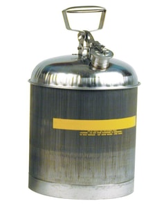 5 gallon, Self Close, Stainless Steel Safety Can, Flame Arrester - 1315 5 gallon, Self Close, Stainless Steel Safety Can, Flame Arrester - 1315