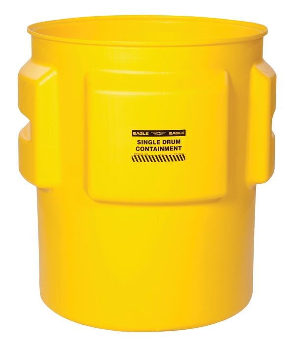 65 Gallon Single Salvage Drum Containment Unit - 1612