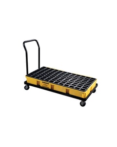 Spill Containment Cart and Pallet, 30 Gallon Capacity - 1637 Spill Containment Cart and Pallet, 30 Gallon Capacity - 1637