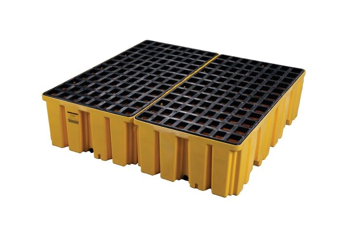 Spill Containment Equipment Eagle 4-Drum Low Profile Containment Pallet ...