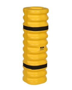 Fits 4-6" Diamond/Square Columns, Column Protector, Yellow - 1704 Fits 4-6" Diamond/Square Columns, Column Protector, Yellow - 1704