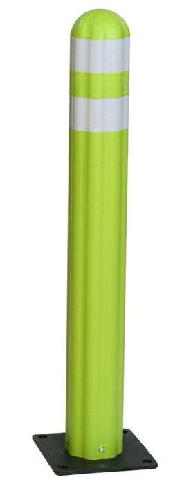 Lime Plastic Guide Post Delineators, 3