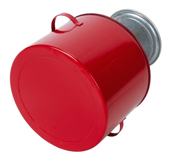 4 Quart Red Steel Plunger Disp Can | P704 | Eagle