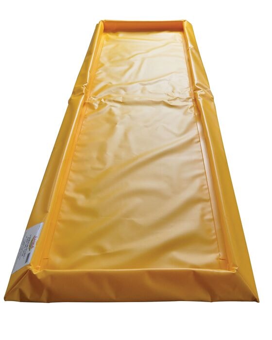 8 Drum, 60 Gallon Capacity, Spill Containment Berm, SpillNEST™, Yellow - T8106