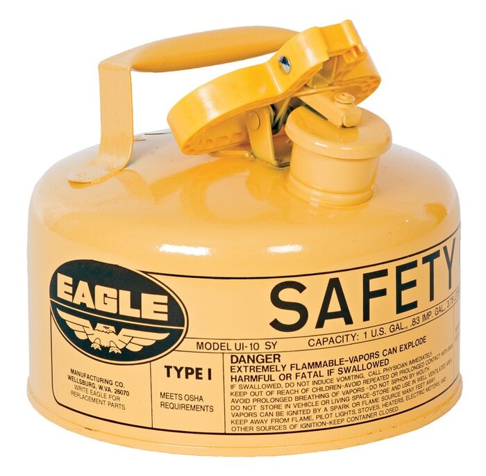 ヴィンテージイーグルセーフティー缶 Vintage Eagle Red Metal Safety Can Gas Can 5 Gallon With